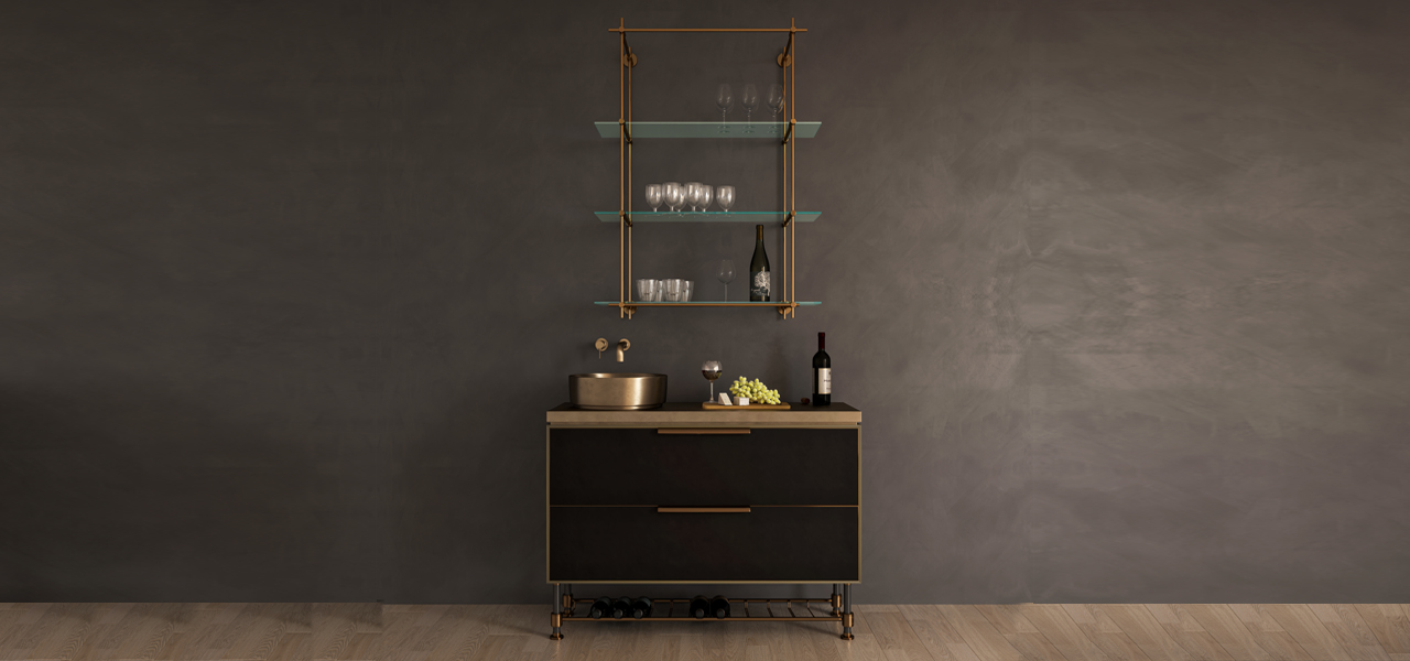 Single Bay Spider Shelving