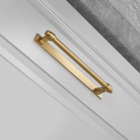 Belvedere Bar Pull with Backplate